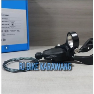 Shifter Shimano Deore M4100 10 Speed Kanan