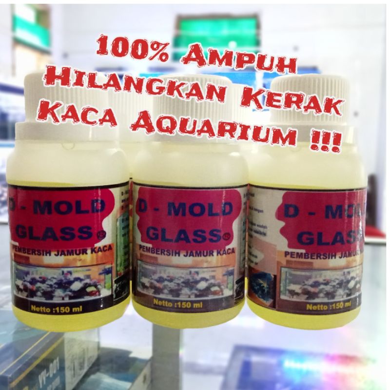 Obat Pembersih Jamur Kerak Kaca Aquarium
