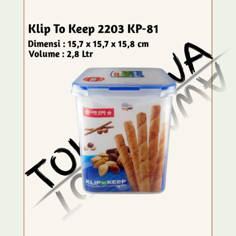 klip to keep kp-81 toples klip to keep toples kedap udara lion star klip to keep toples plastik