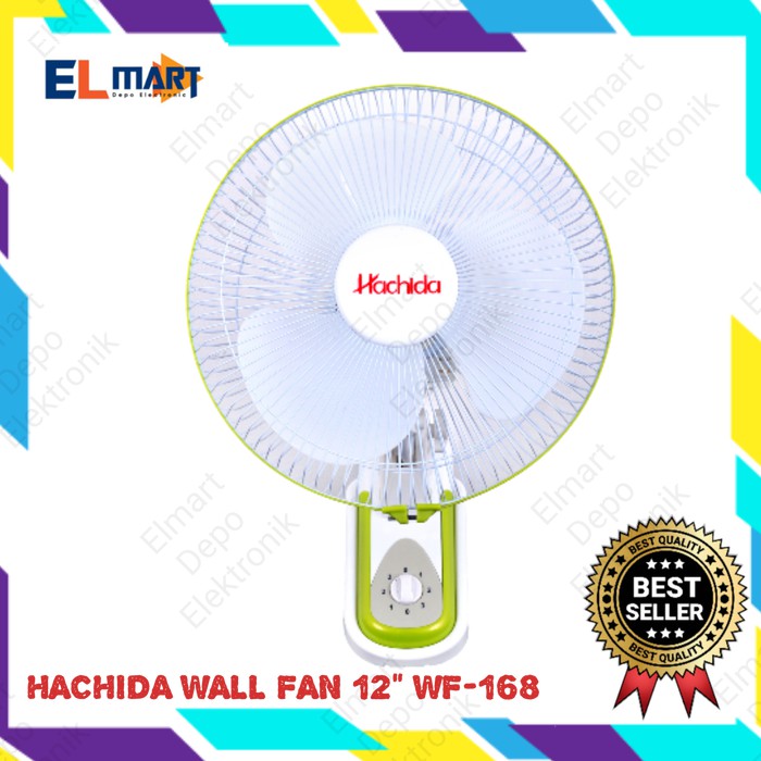 HACHIDA wall fan 12&quot; WF 168/ kipas angin tembok dinding 12 inch