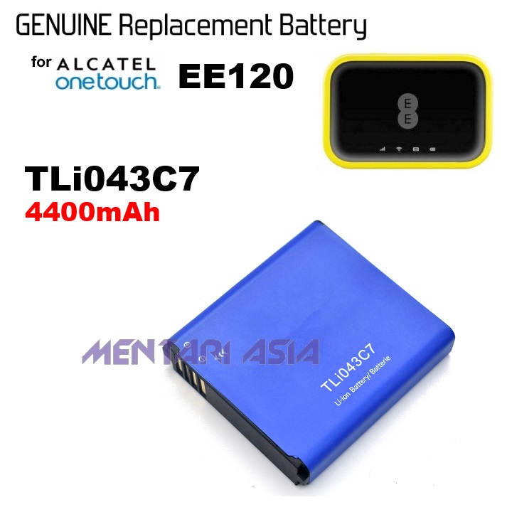 GENUINE ALCATEL TLi043C7 Battery Mifi EE120 - 4400mAh