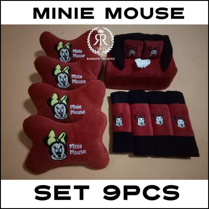 Bantal Mobil Transformers Set 9Pcs / Bantal Jok Mobil Transformers Set