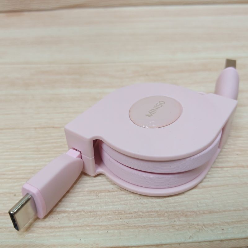 Kabel USB MINISO Type C Retractable