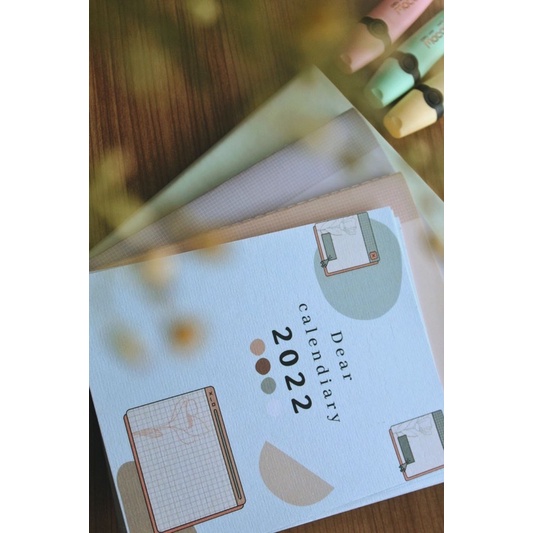 

Kalender 2022/ Calendiary / Kalender Aesthetic / Kalender + Diari