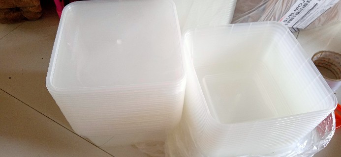 Thinwall Food Container 1500ml / Kotak Makan Bening / Mangkok Plastik / Mangkok Bening