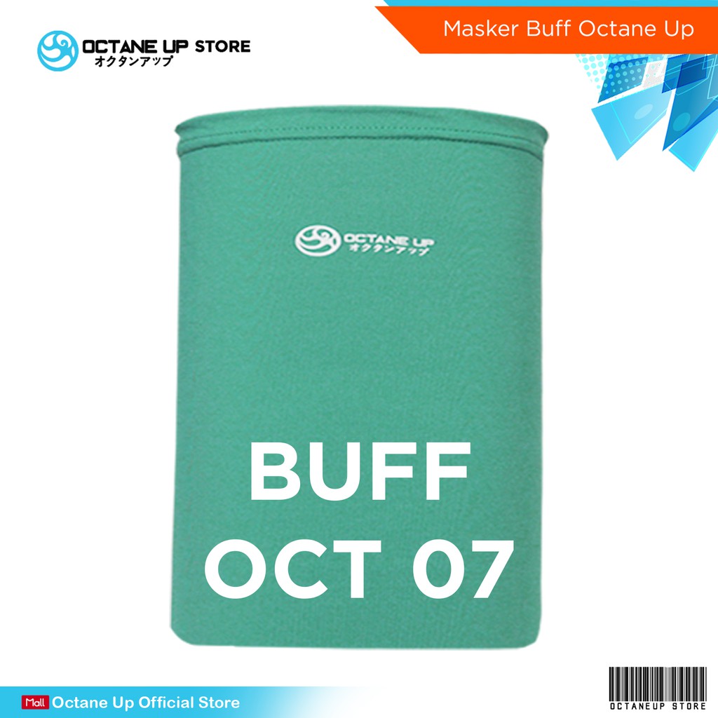BUFF BANDANA SLAYER SYAL MASKER MOTOR ORIGINAL MULTIFUNGSI OCTANE UP-BUFF OCT 07