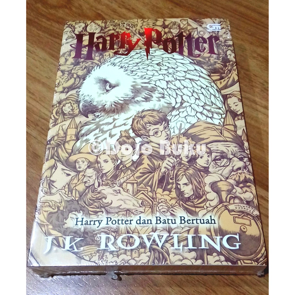 Harry Potter Dan Batu Bertuah : Cetak Ulang Cover Baru by J.k. Ro