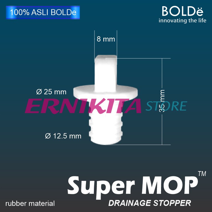 Tutup Karet Ember SUPER MOP BOLDe / Mop X Maxima