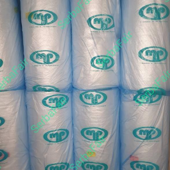 

XaS/ Bubble wrap bening mulia pack MP 50M x 125CM bubblewrap tebal bandung bubble pack Stock Banyak