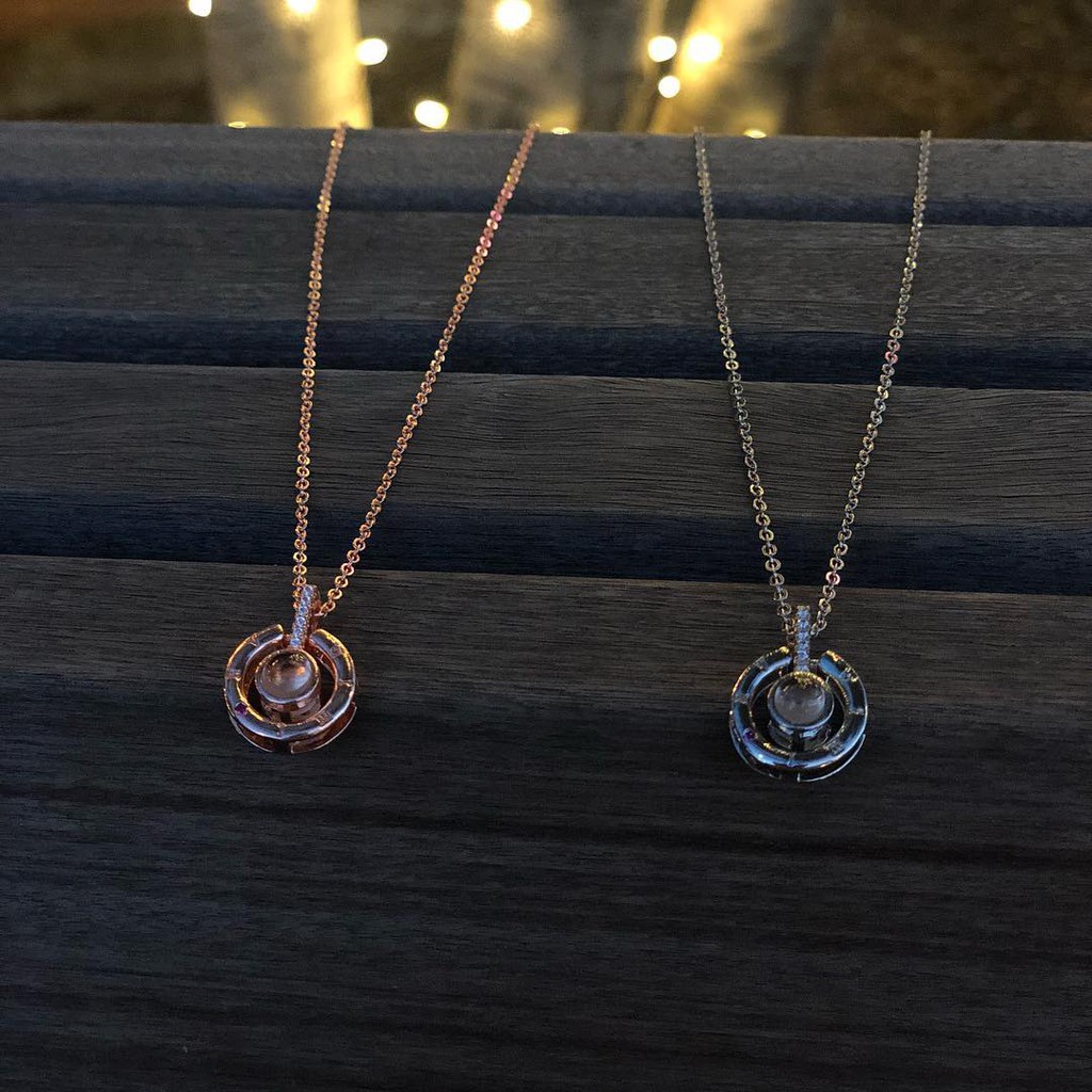 Kalung Secret Love I LOVE YOU 100bahasa