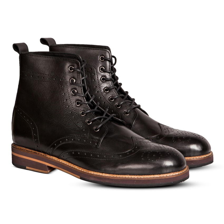 NEO BROGUES BOOTS BLACK