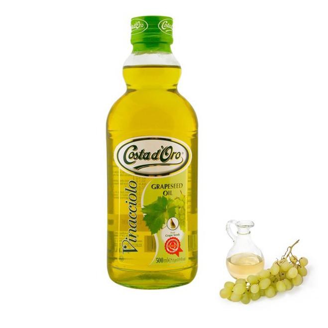 

[KODE 2] Costa D'oro Grapeseed Oil 500 ml TERBARU..!!