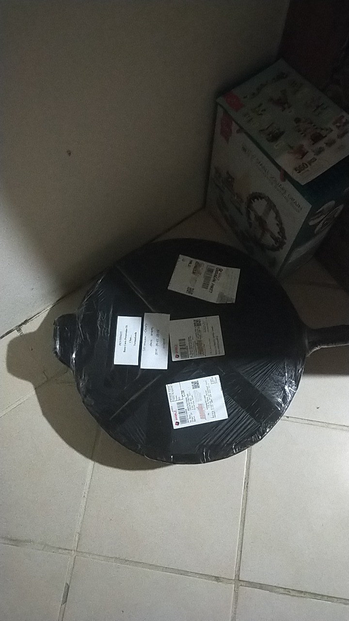 Wajan-kuali-penggorengan 45cm Wok Nasi Goreng Seasoning Siap Lgsg Pakai