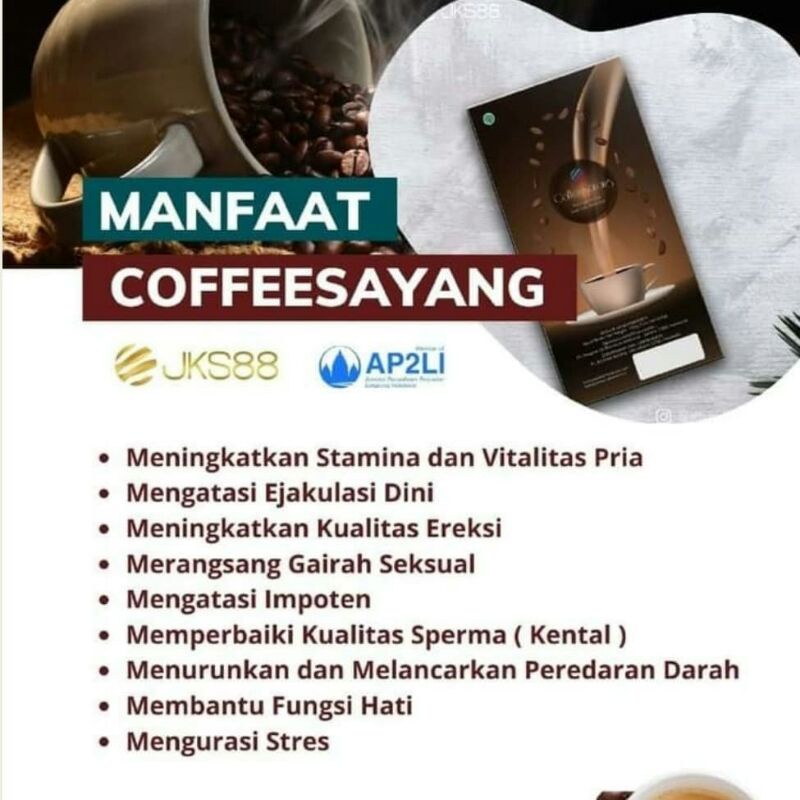 

COFFE SAYANG ORIGINAL/ KOPI KHUSUS DEWASA/KOPI HERBAL JKS88