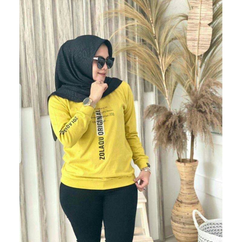 A11 ZOLAQU KODE M/L/ ATASAN/ SWEATER /TUNIK/DRES/