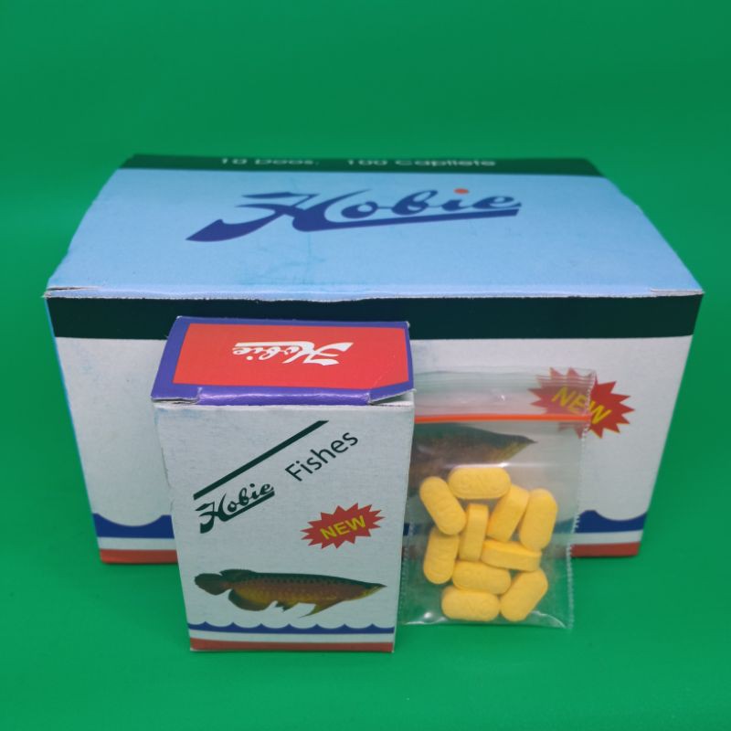 Hobie Fishes ORIGINAL obat ikan anti strees penambah napsu makan