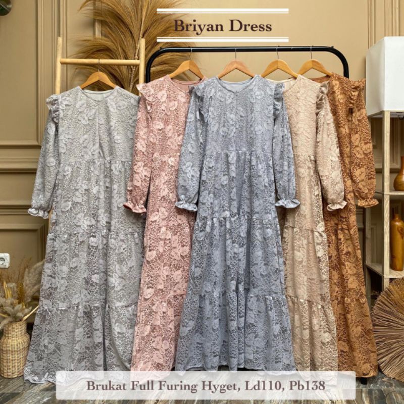 GAMIS BROKAT MODEL SIMPEL