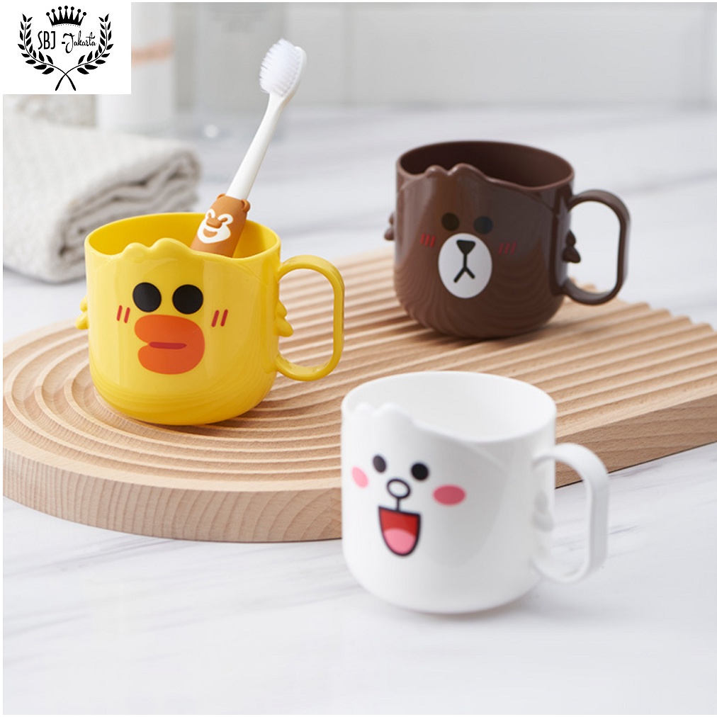 Mug Gelas Cangkir Plastik anak Lucu PP Food Grade BPA FREE 230ml