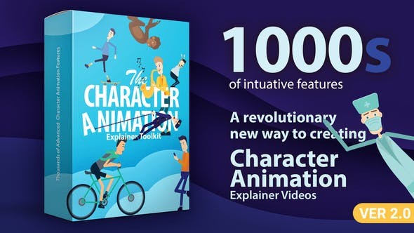 Character Animation Explainer Toolkit V1 - After Effects Project Files