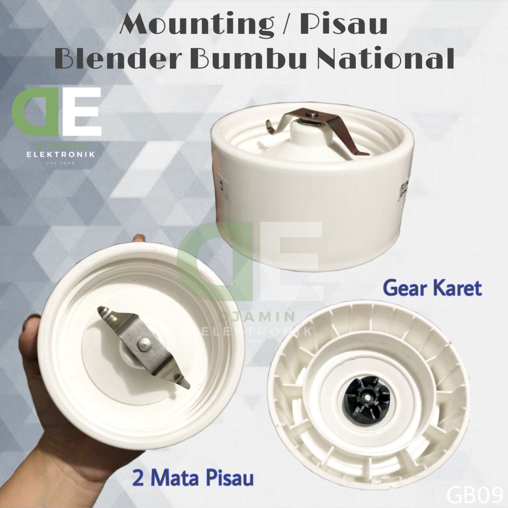 GB 09 Mangkok Pisau Blender Mounting National Pisau 2