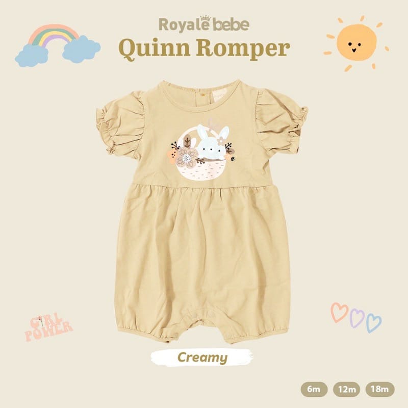 Royale Bebe Quinn Romper RB-QR6-18M - Romper Anak