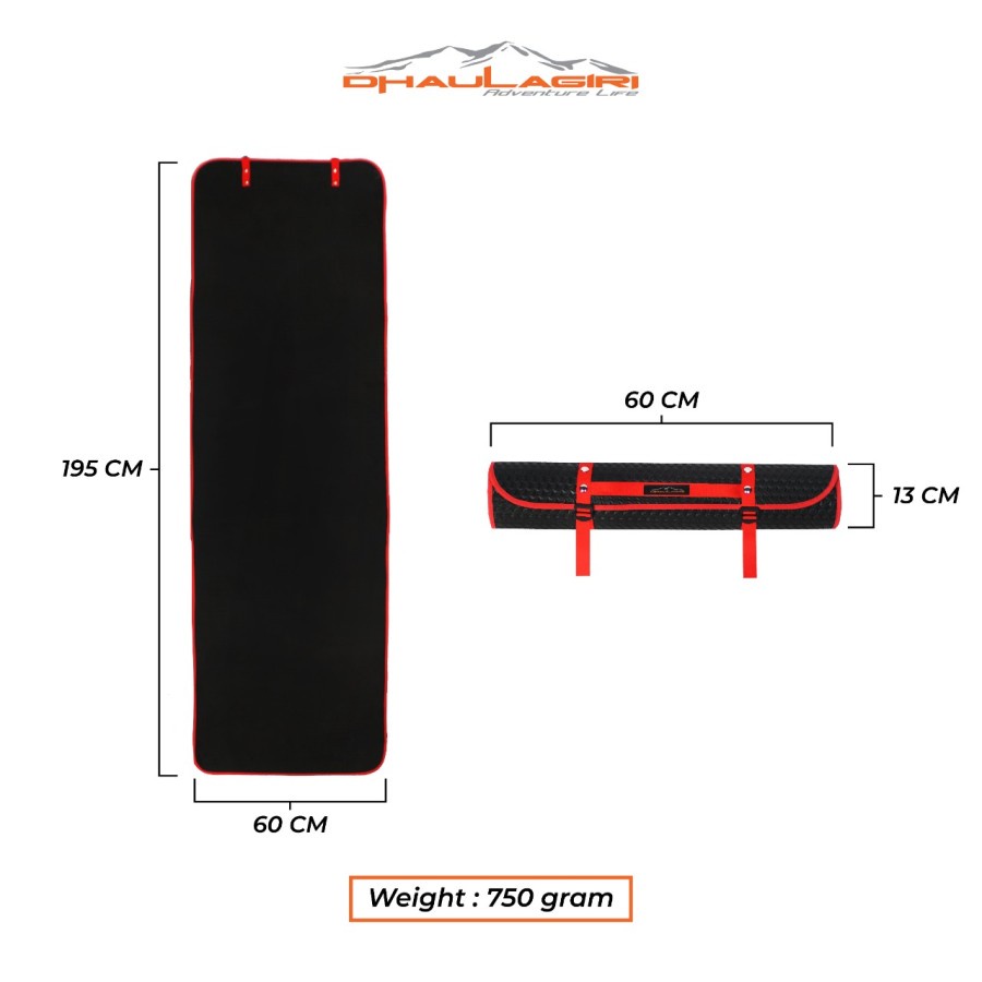 Matras Karet Dhaulagiri Mattress Sponge Alas Tidur Tenda Camping Outdoor