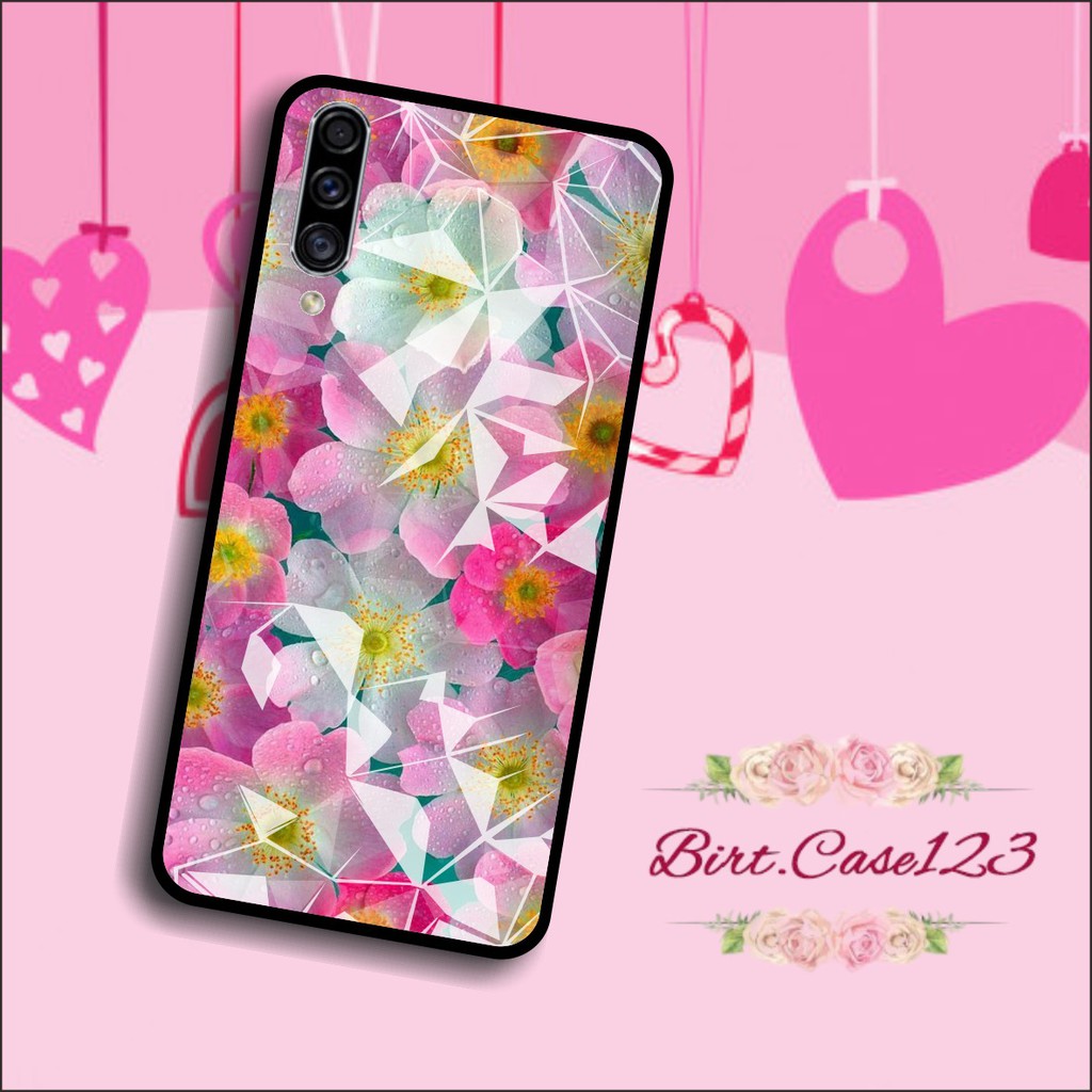 softcase diamond gambar FLOWER Vivo Y91 Y17 Y12 Y15 Y93 Y95 Y81 Y83 Y71 Y53 V5 V7 Y30 Y50 V17 BC252