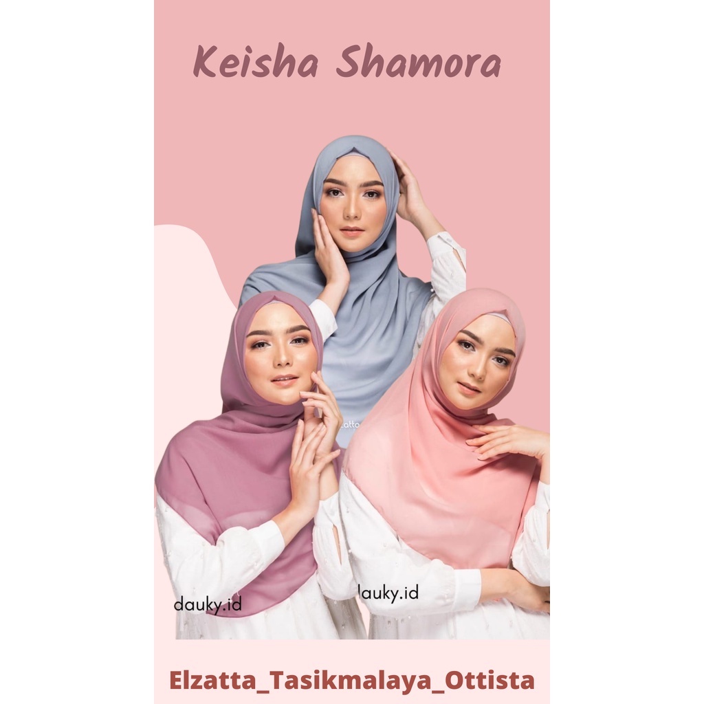 ELZATTA HIJAB SEGI EMPAT KEISHA SHAMORA KERUDUNG ELZATTA JILBAB ELZATTA JILBAB ELZATTA SEGI EMPAT EL