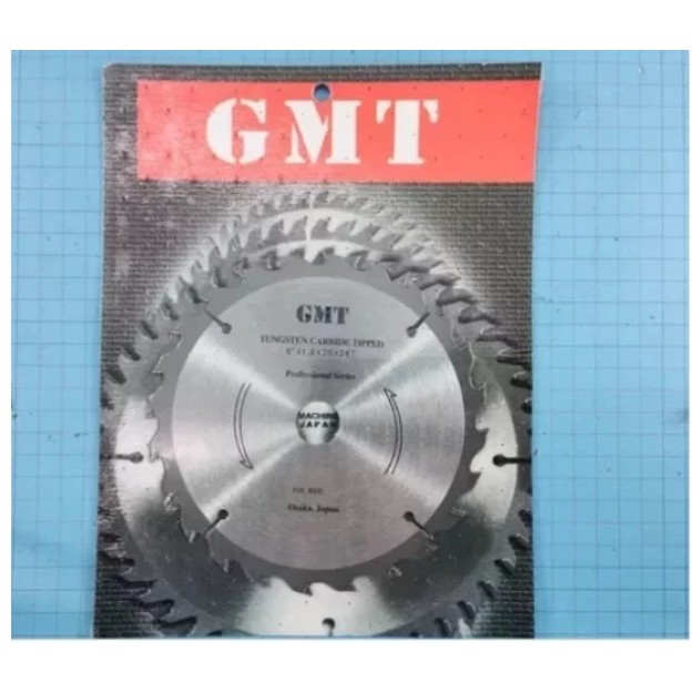 GMT Mata Serkel Circular Saw Blade TCT 6 Inch 24T 160mm As 20mm Mata Mesin Gergaji Sirkel Gerinda