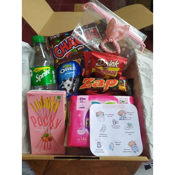 

pinkabox first period self care