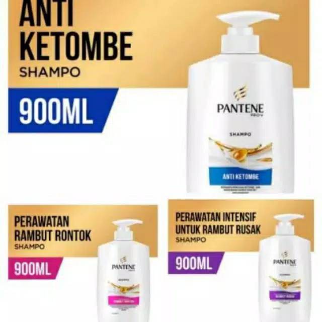  Pantene  Shampoo All Variant 900ml Shopee Indonesia