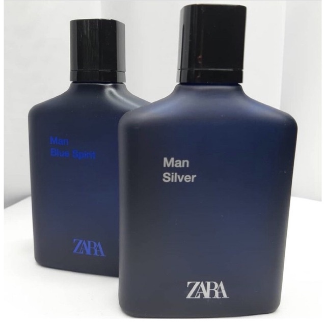 BUNDLE PARFUM ORIGINAL EROPA Zara Man Silver & Zara Man Blue Spirit