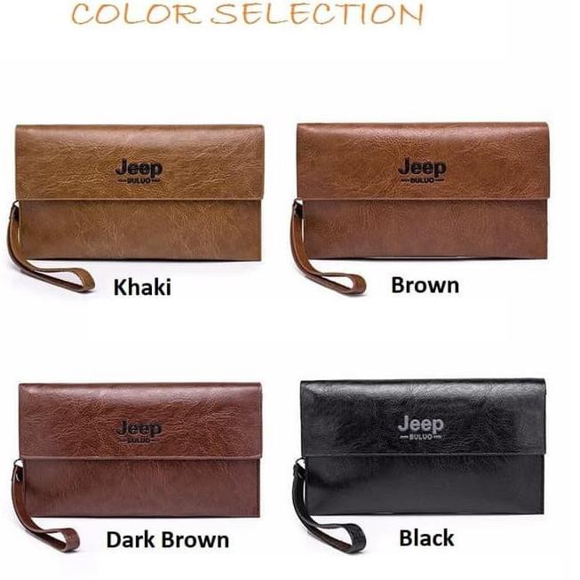 Tren Kekinian.. DOMPET KULIT PRIA JEEP / DOMPET PANJANG / DOMPET PRIA WANITA JEEP