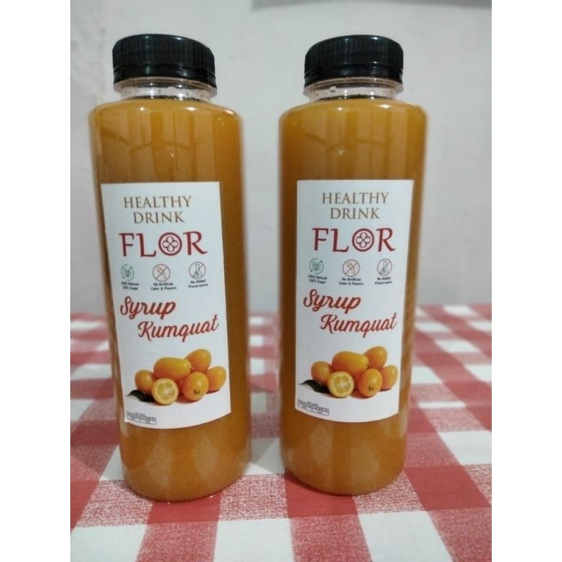 

(gratis ongkir jkt brt) flor sirup kumquat/ jeruk Nagami 600 ml