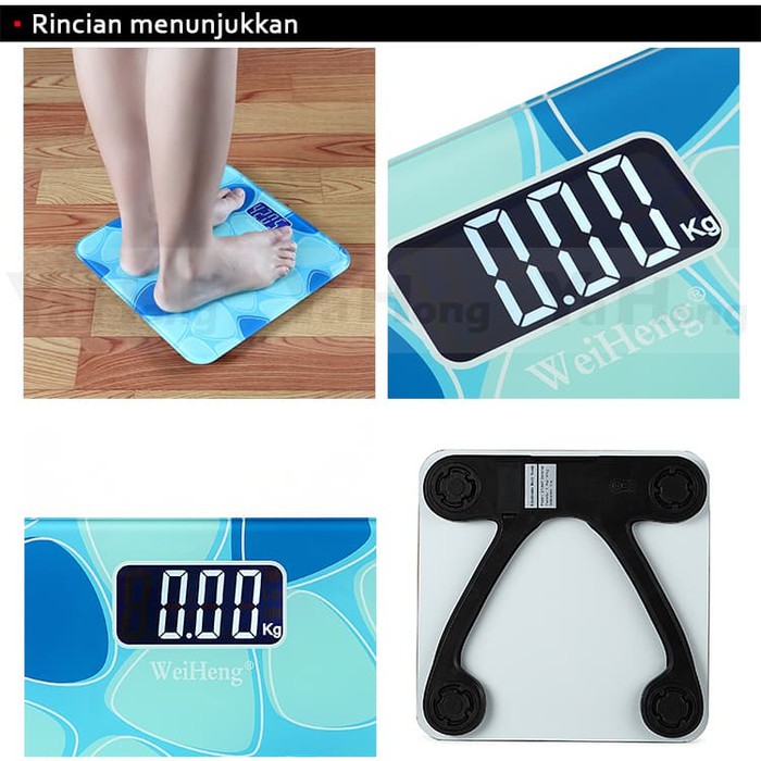 Timbangan Badan Digital WeiHeng 180kg