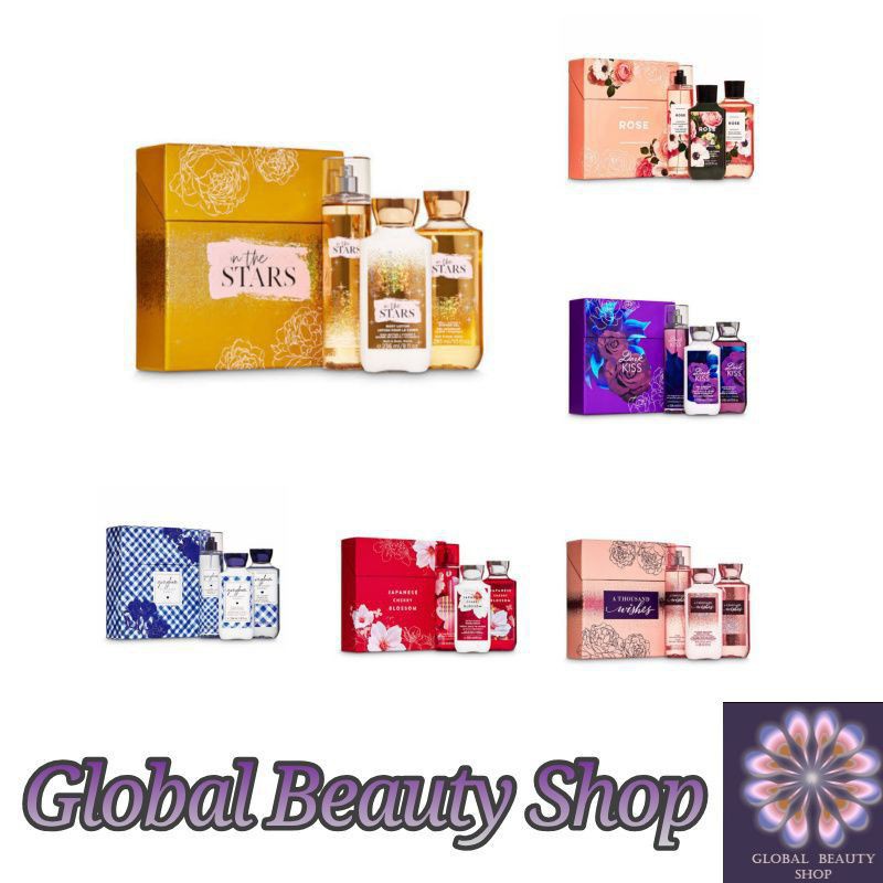 Gift Set Bath and Body Works BBW Gift Box - Kado - Hampers Global Beauty Shop