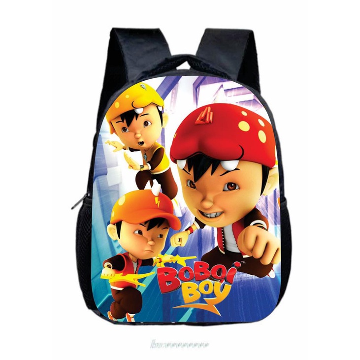 Liezela Collection  Tas Ransel Sekolah Anak Pria Terbaru 2022 Tas Ransel Anak Tas Backpack Sekolah Anak Laki-Laki PAUD TK SD 1 2 3 4 Termurah Tas Gendong Laki- Laki Motif Carakter Boboboy Terbaru Tas Ransel Backpack Korea Style