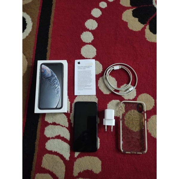 Iphone XR 64gb Black Garansi jalan ex ibox