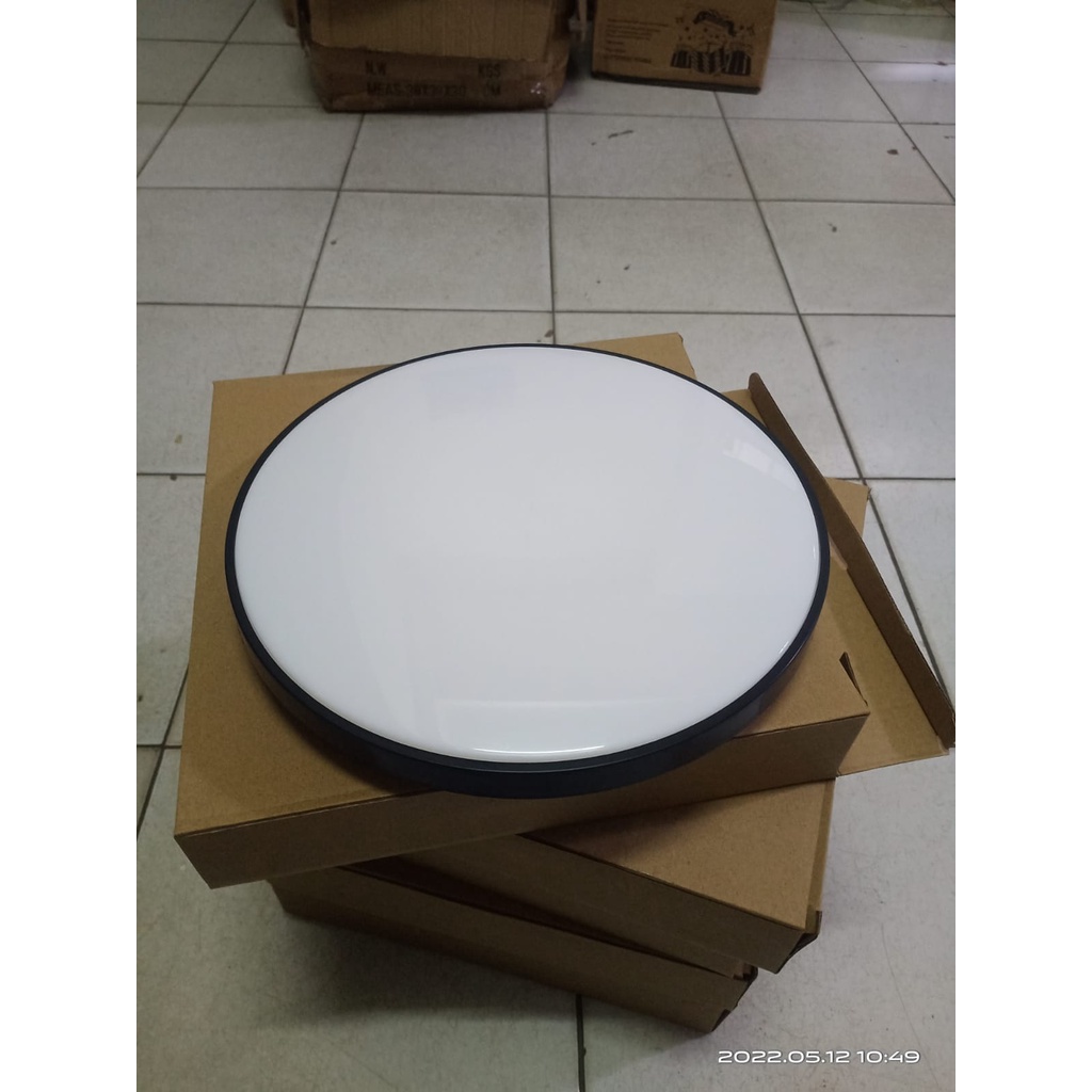 lampu plafon led hitam 24 watt 36 watt 72 watt
