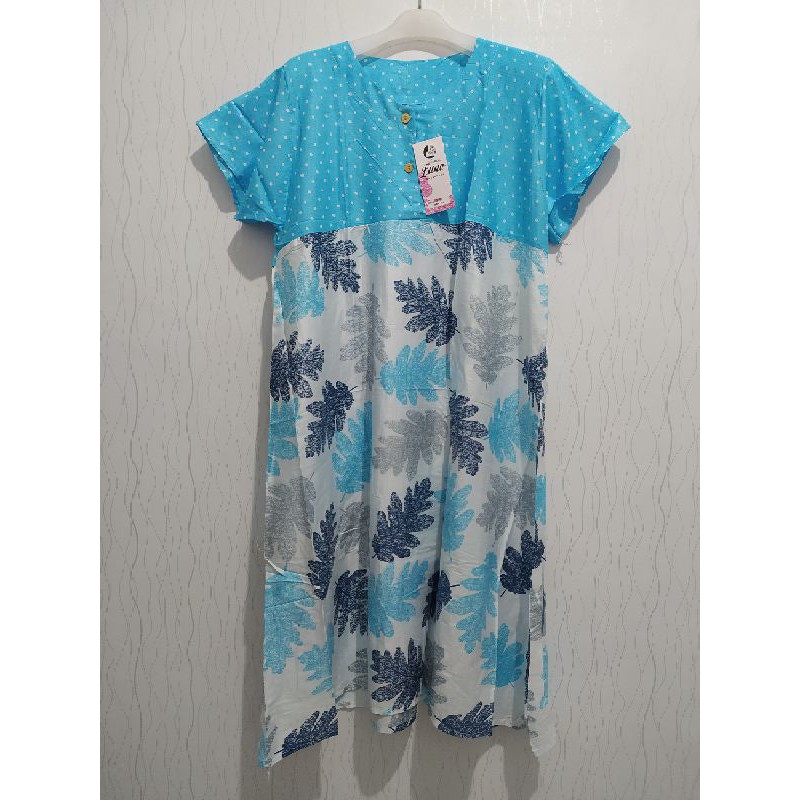 Daster Luna Motif/Daster Katun Rayon Payung/Daster Rayon Viscose Busui Friendly
