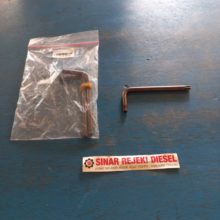 Kunci L Bintang Torx T40 Model Lubang Wipro gz