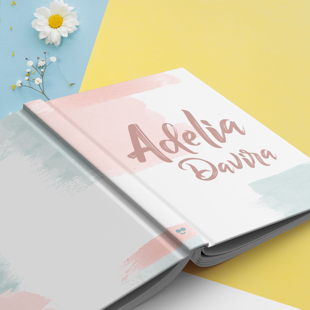 Buku Catatan Custom/  Notebook Hardcover / Buku Tulis / Buku Custom / Notebook Custom Ukuran A5&A6