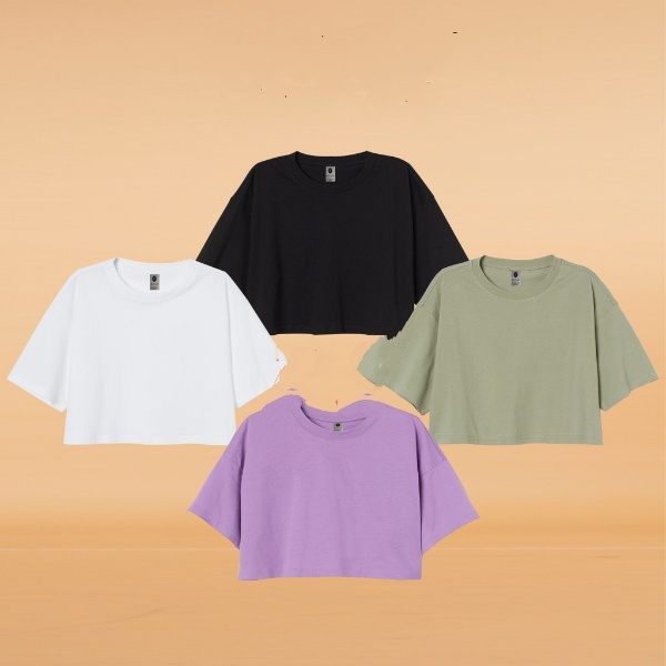 FC - KAOS OVERSIZE CROP TEE