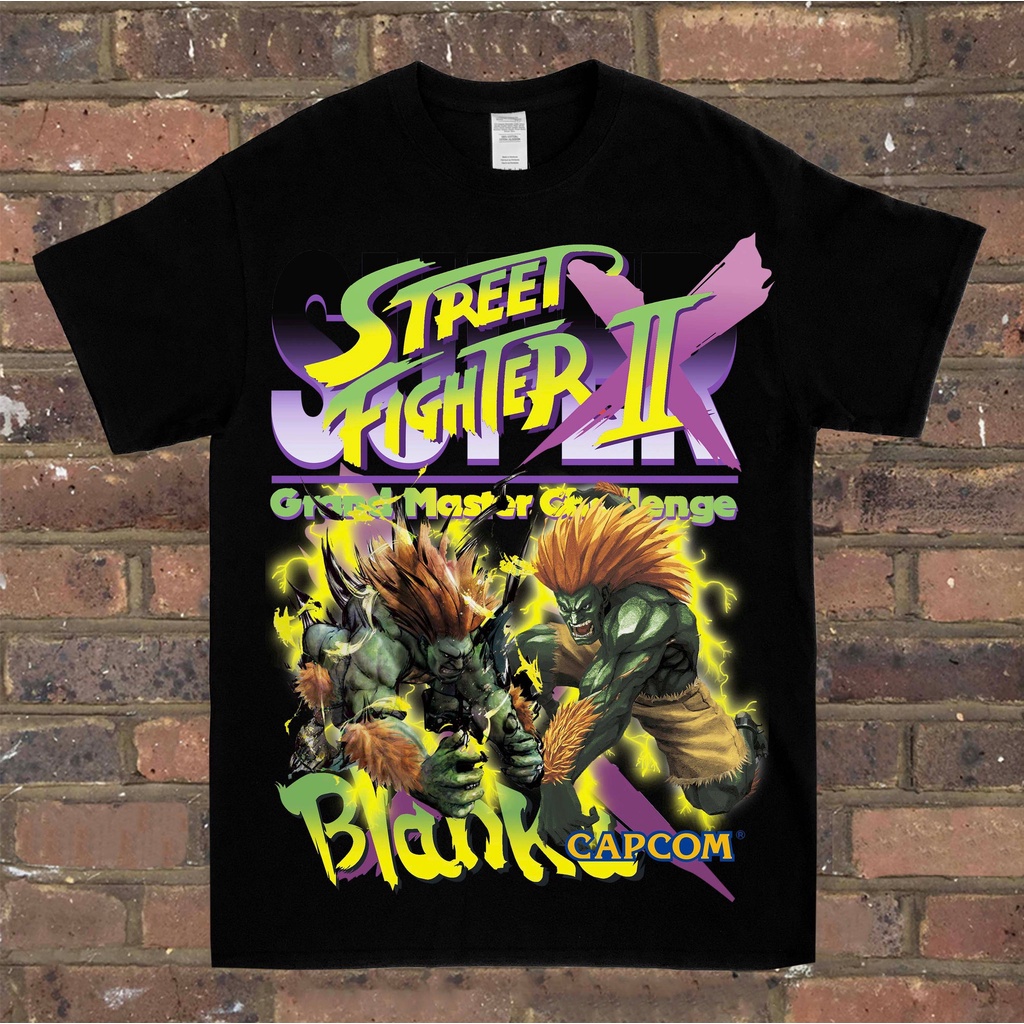 BLANKA STREET FIGHTER  Vintage tees t shirt