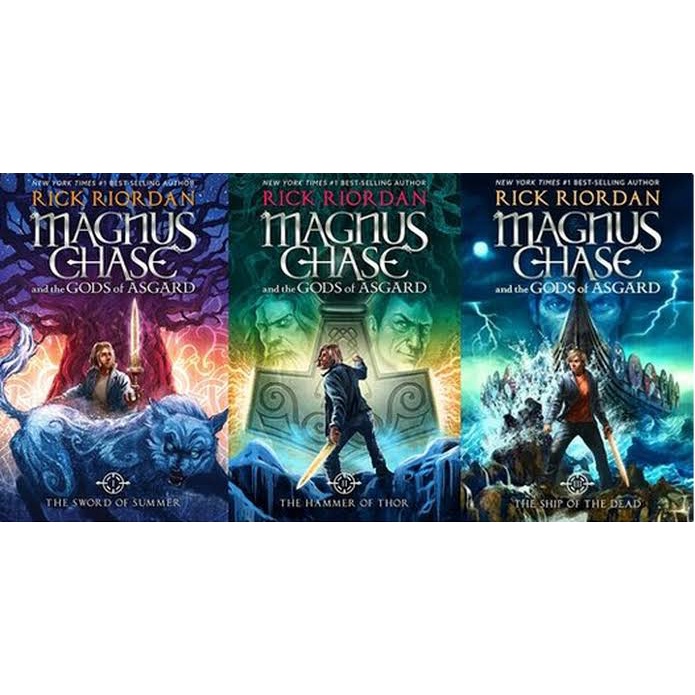 [INDONESIA] BUKU NOVEL SERI MAGNUS CHASE AND THE GODS OF ASGARD - RICK RIORDAN [ORIGINAL]