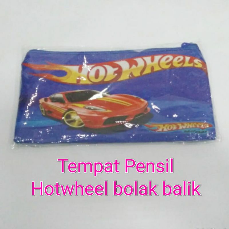

Dompet Alat tulis Tempat Pensil Stationery anak laki karakter Hotwheel Hotwheels Hot wheel wheels