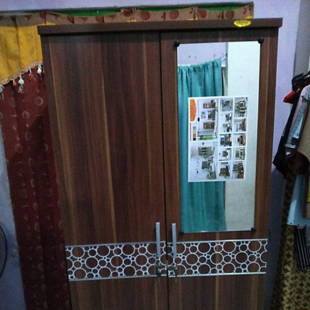 Lemari Pakaian 2 Pintu Cermin Lpp 22 C