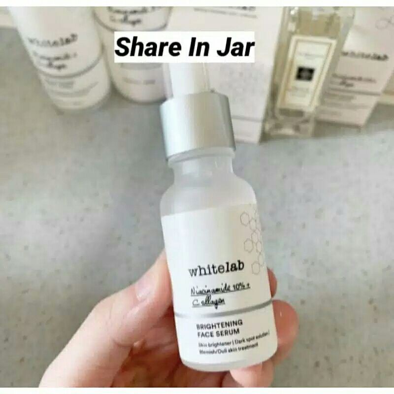 Serum Whitelab Brightening Share in jar / Face Serum whitelab share in jar
