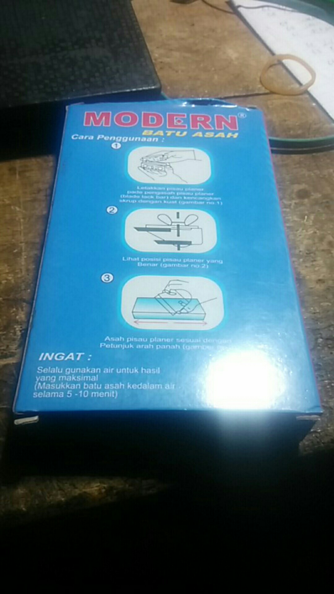 Batu Asahan Amril Gosok Asah Sharpening Stone Tct Planner Modern