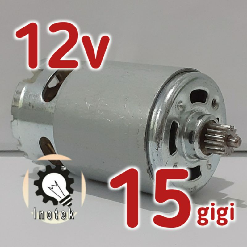 Dinamo 15 gigi teeth Bor Cordless Portable 550 Makita Bosch JLD